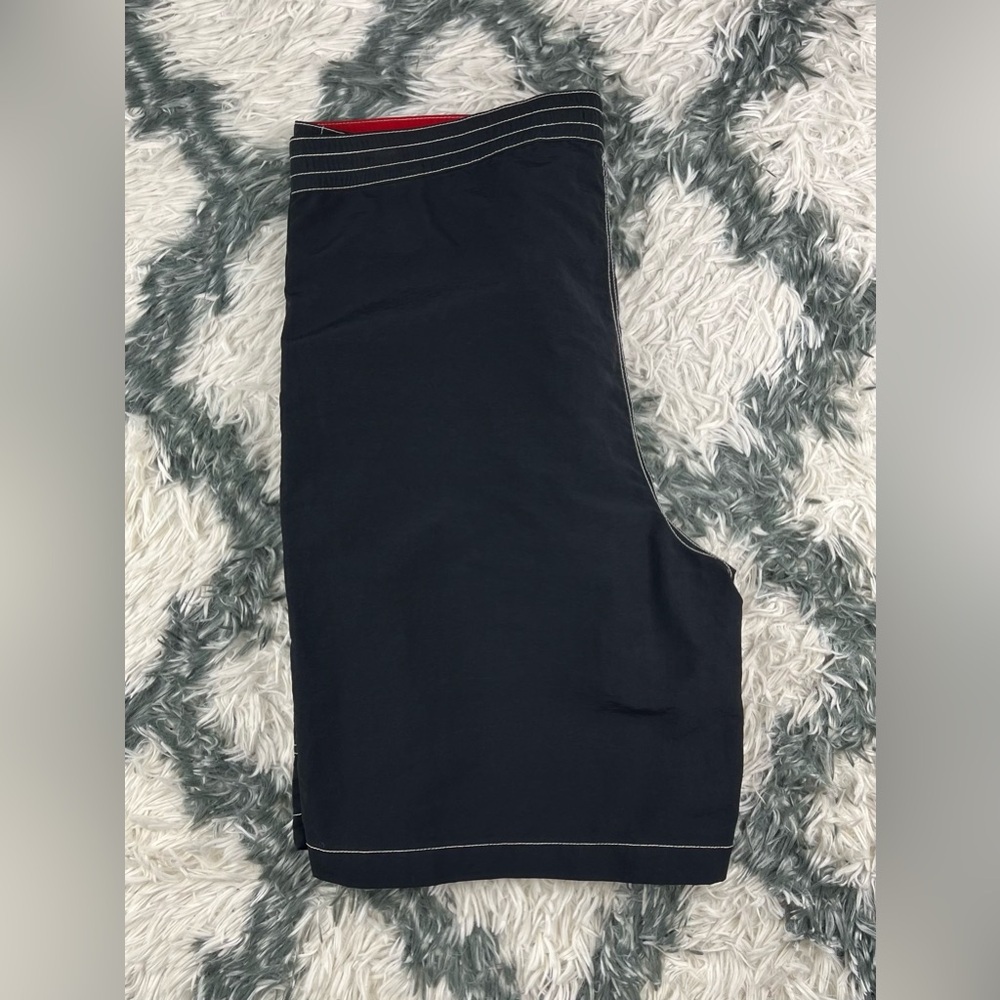 Polo Ralph Lauren Men's Swim Trunks Size Large Black Red - Picture 9 of 10